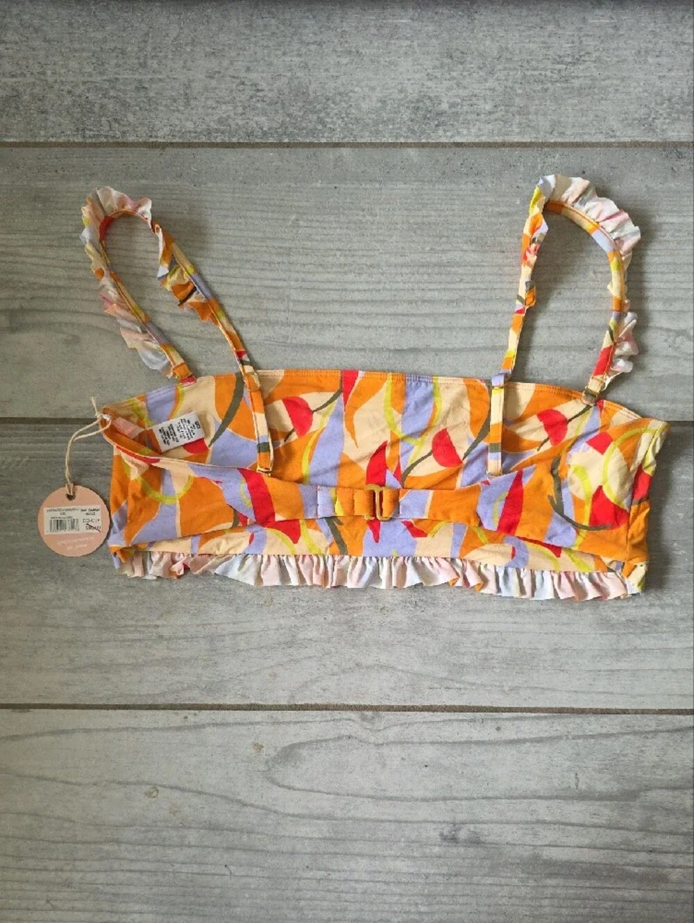 🌺 NWT B Swim Valencia Bikini Set | Barbados Bandeau + Valencia V Bottom | $164